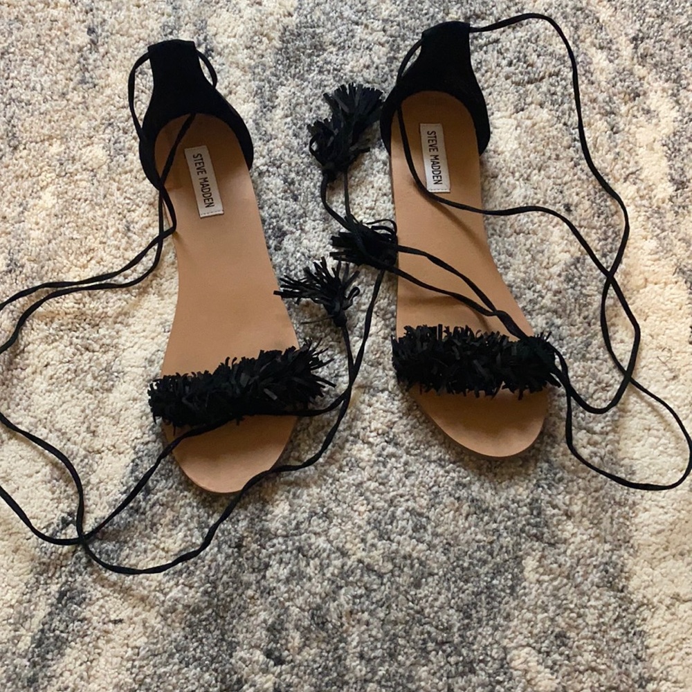 Steven madden lace up sandals